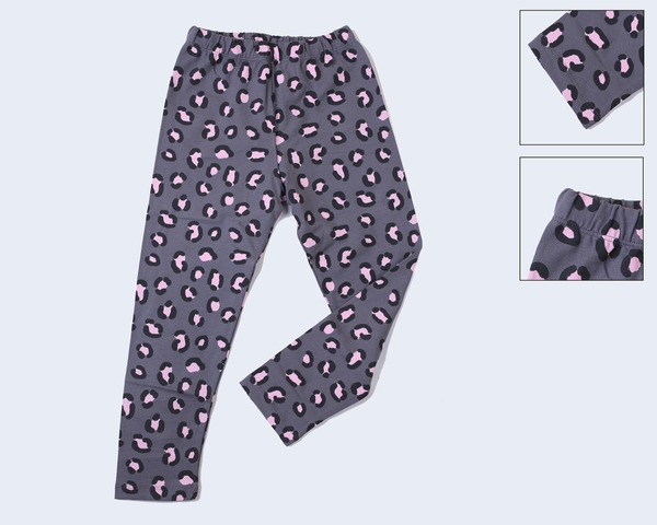 Quần cotton thu đông legging dài bé gái size 1-8T.X20