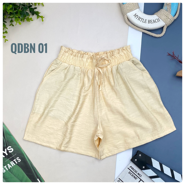 QDBN Quần kaki đũi tơ tằm buộc nơ BG s,m,l,xl (Ri4)