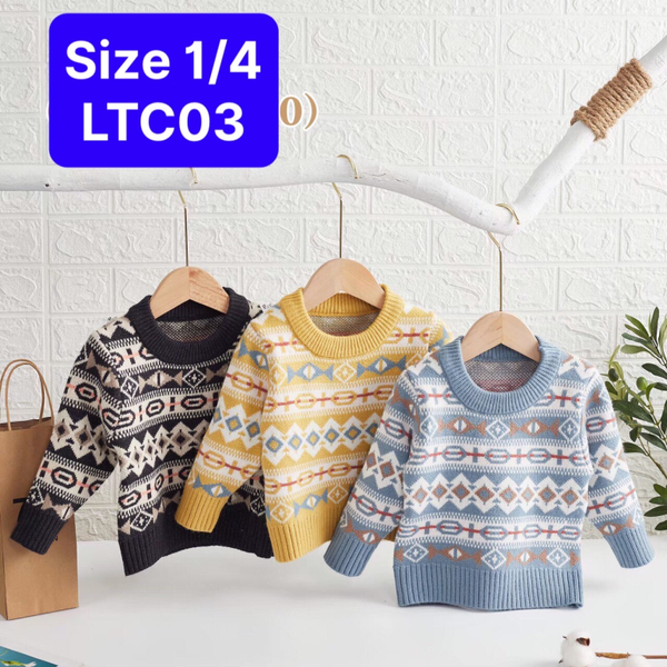 LTC03 Áo len thổ cẩm 1/4 (Ri4) D0866
