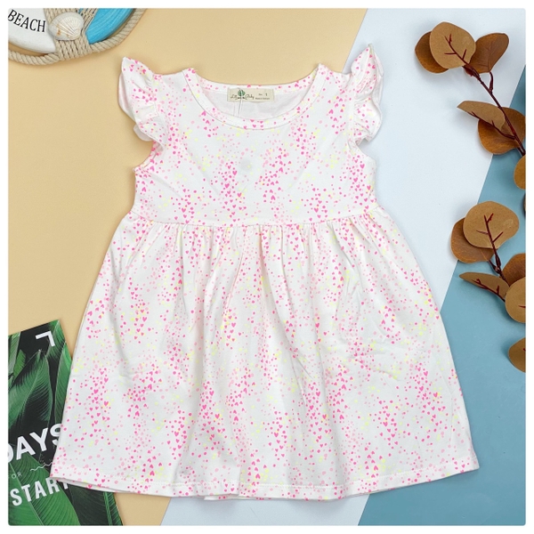 Váy cotton 4 chiều hoa văn 1-5 x21