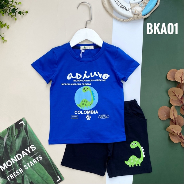 BKA Bộ cotton BT KL chữ adiuvo 2/10 (Ri5)