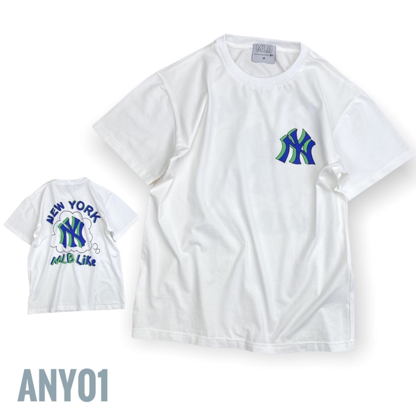 ANY Áo NY Trắng đen SML (Ri3) màu trắng