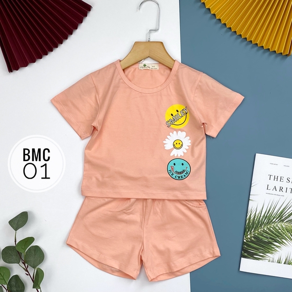 BMC Bộ BG Mặt cười quần đùi 2/8 (Ri7)