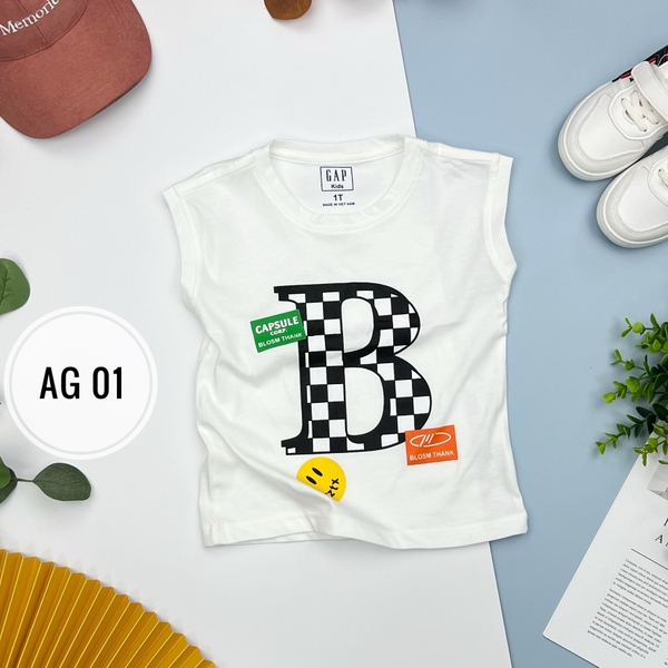 AG Áo BT, BG sát nách Gap 1/7 (Ri7)