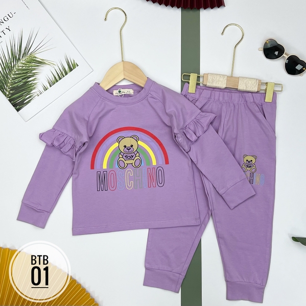 BTB Bộ BG tay bèo mochino 2/8 (Ri7)