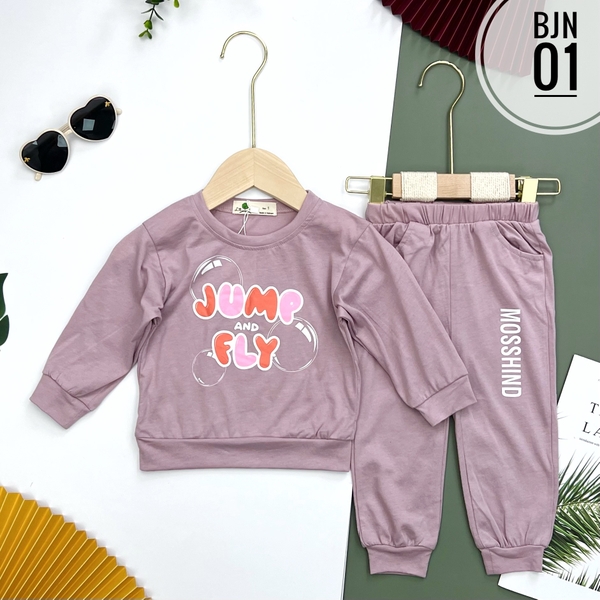 BJN Bộ Thu đông BG chữ Jump fly 1/5 (Ri5) PH463