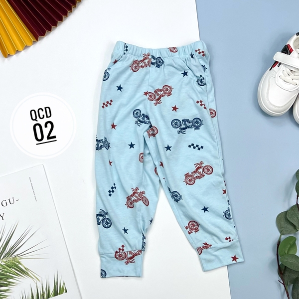 QCD Quần cotton họa tiết 1/10 (Ri10)