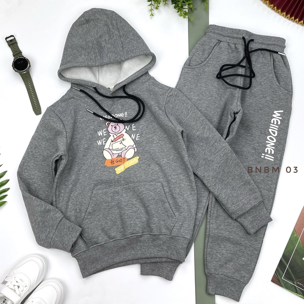 BNBM Bộ nỉ hoodie chữ N 8/16 (Ri5)