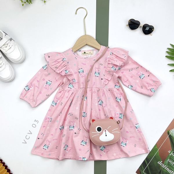 VCV Váy cotton thu đông 4 chiều 2/8 (ri7) PH539