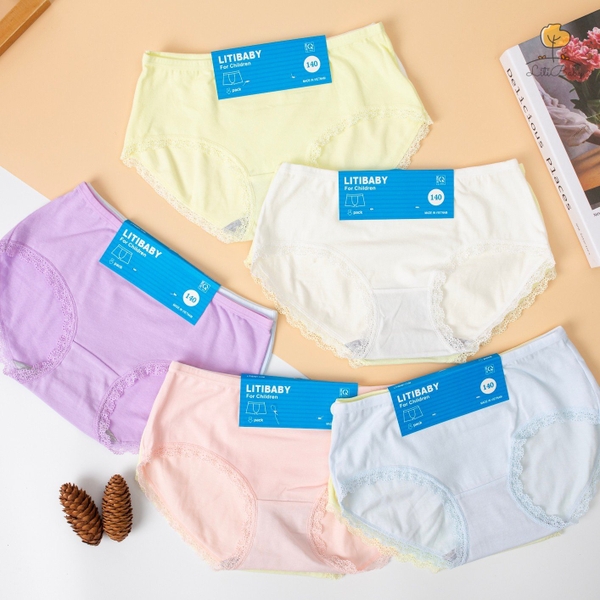 QC Chip đùi, tam giác BG set 2 cotton tre 130/160