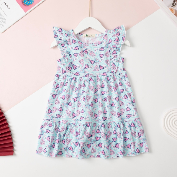 H413 Váy cotton họa tiết 2/10 (Ri8)