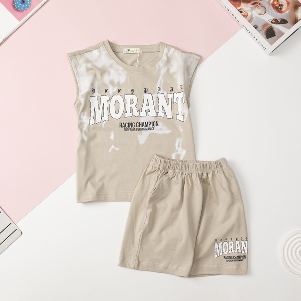 H462 Bộ cotton BT sát nách loang Morant 10/16 (Ri4)