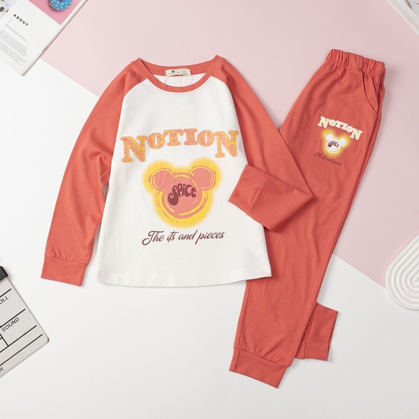 T402 Bộ cotton BG thu đông vải dày 8/16 (Ri5)