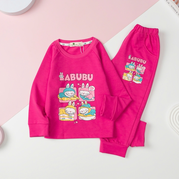 HY4 Bộ nỉ da cá BG in Labulu 2/10 (Ri5) PH974