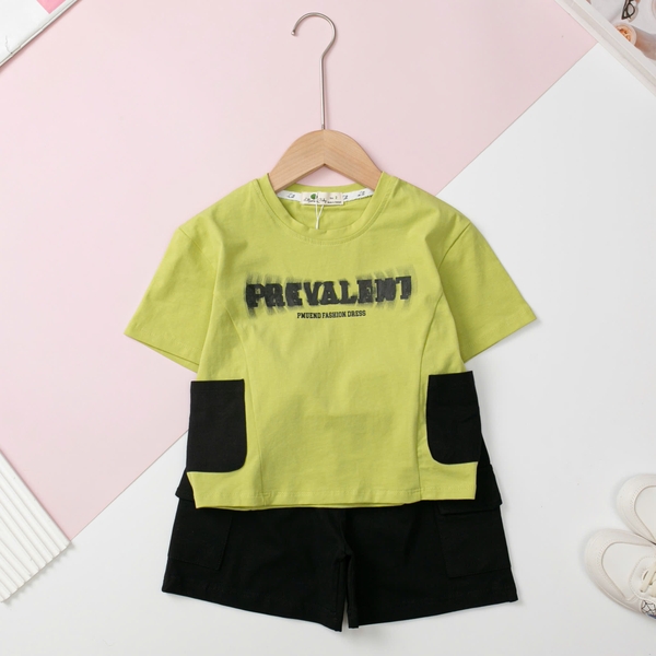 HY5 Bộ cotton trẻ em - bé trai B001_ 2/12 (Ri6) PH1090