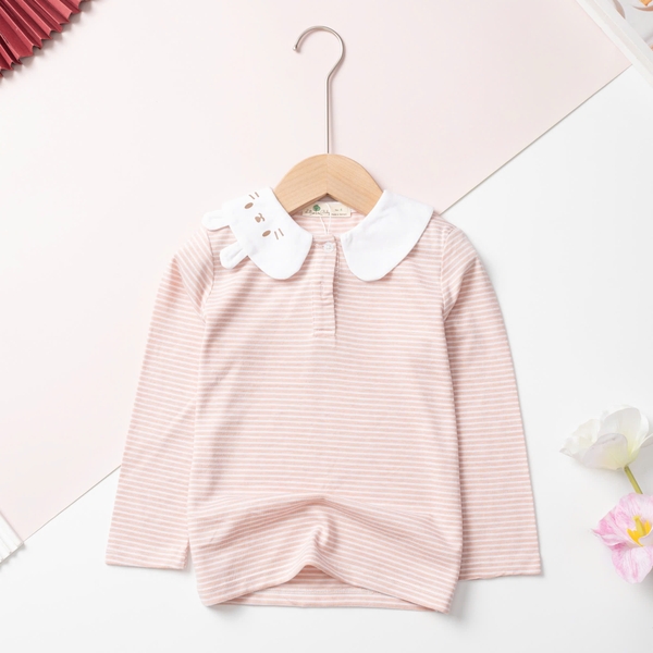 H596 Áo thời trang trẻ em - ĐA02 4/7 (Ri4) Cổ mèo