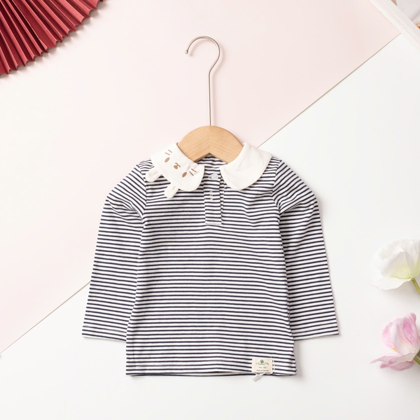 H598 Áo thời trang trẻ em - ĐA08 9/36 (Ri5) cổ mèo