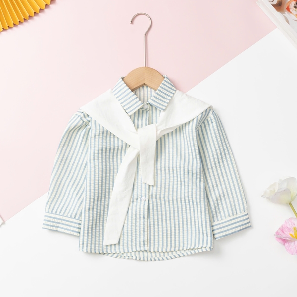 HY5 Áo thời trang trẻ em - ĐA05  4/12 (Ri5) PH1235 sơ mi