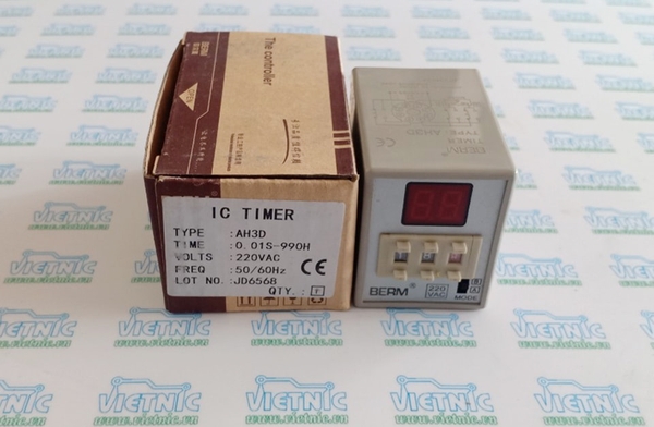 TIMER THỜI GIAN AH3D 220VAC | www.vietnic.vn