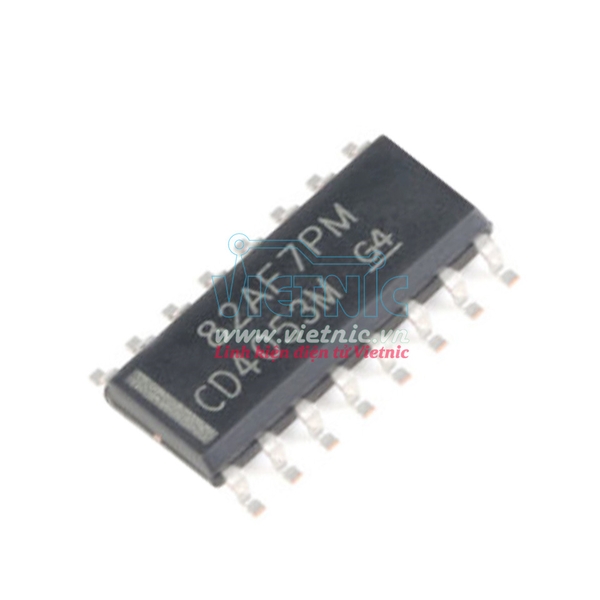 CD4053BM CD4053 Dual 4-Channel Analog Multiplexer/Demultiplexer | www ...