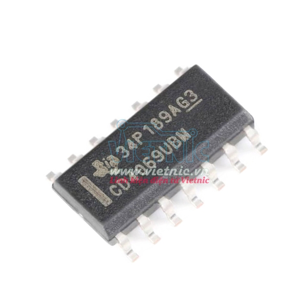 CD4069UBM CD4069 SOP-14 CMOS Hex Inverter | www.vietnic.vn