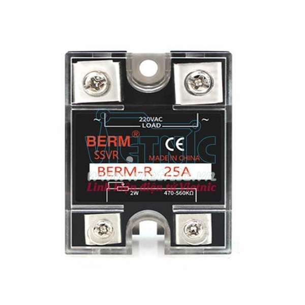 RELAY ĐIỆN ÁP SSVR BERM-R 25A | www.vietnic.vn