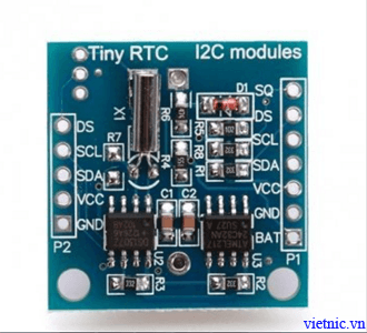 MODULE THỜI GIAN THỰC TINY RTC I2C - DS1307 | www.vietnic.vn