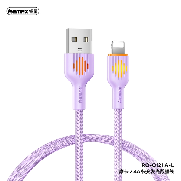 Cáp sạc Remax RC-C121 2.4A Usb-Lighting