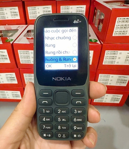 Điện thoại Nokia 105 Pro 2024 HMD 4G Lk mới Bao cắt sóng- Sóng 4G chuẩn