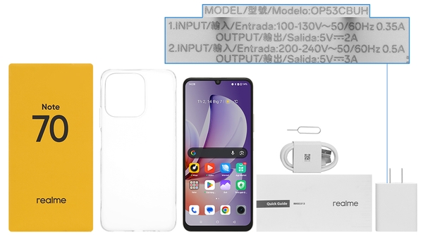 Realme Note 70 mới chính hãng