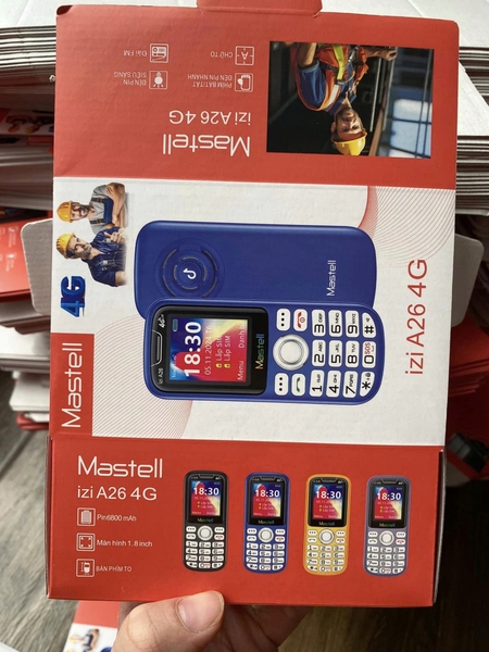 Điện thoại Mastel izi A26 4G Bao cắt sóng - Sóng 4G chuẩn