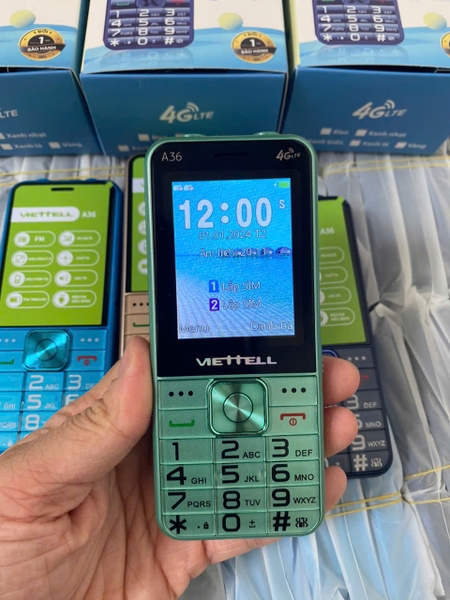 Điện thoại Viettell A36 4G Bao cắt sóng - Sóng 4G chuẩn