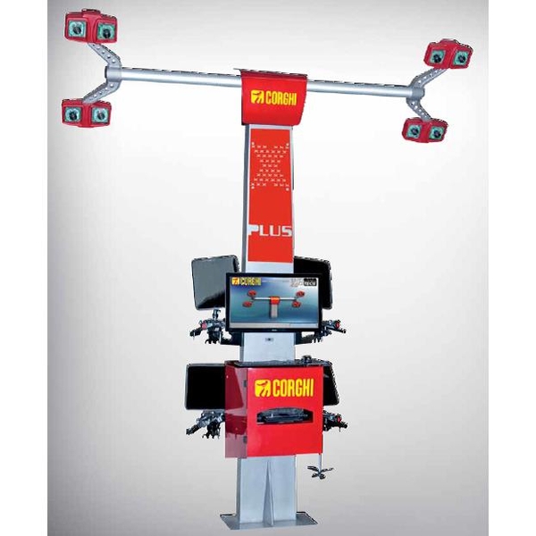Thiết bị kiểm tra góc đặt bánh xe 3D với camera kỹ thuật số độ phân dải cao