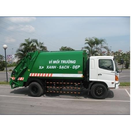 XE CUỐN ÉP RÁC HINO 12 KHỐI
