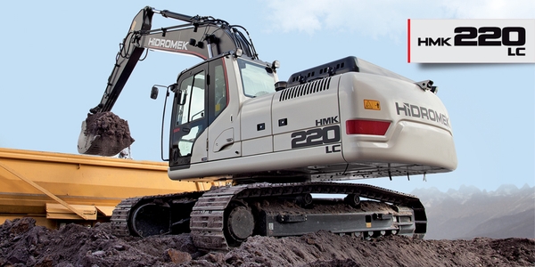 Xe nâng xúc Hidromek 220 LC
