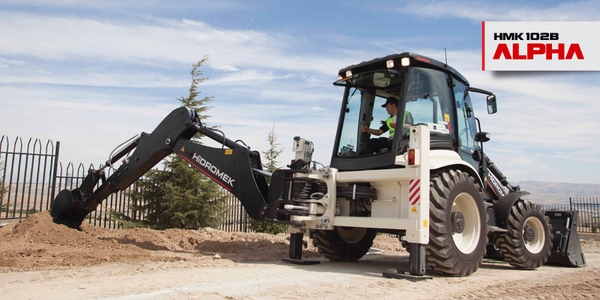 Xe nâng xúc Hidromek 102b Alpha