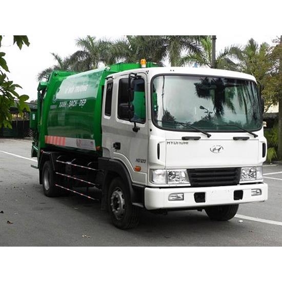 XE CUỐN ÉP RÁC HYUNDAI 12 KHỐI
