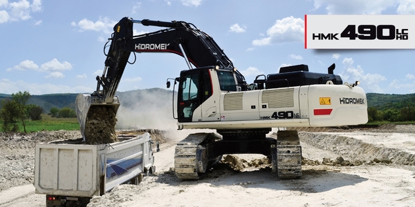 Xe nâng xúc Hidromek 490 LC HD
