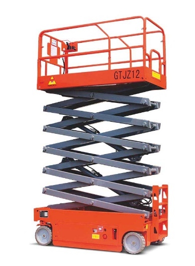 Xe nâng người dạng cắt kéo chạy điện Niuli GTJZ
