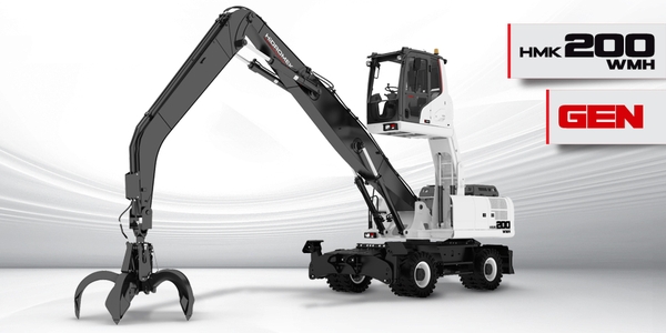 Xe nâng xúc Hidromek HMK 200 W MH