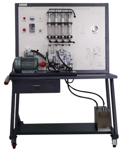 Mô hình hệ thống nhiên liệu động cơ Diesel sử dụng bơm cao áp PE