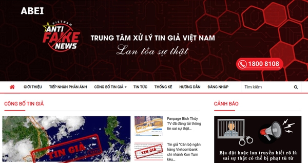 Ra mắt Trung tâm xử lý và đầu số tiếp nhận phản ánh tin giả
