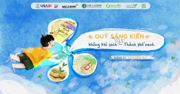 Cơ hội nhận tài trợ cho các sáng kiến giải quyết ô nhiễm không khí của nghiên cứu viên trẻ và sinh viên