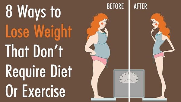 8 cách giảm cân mà không cần ăn kiêng