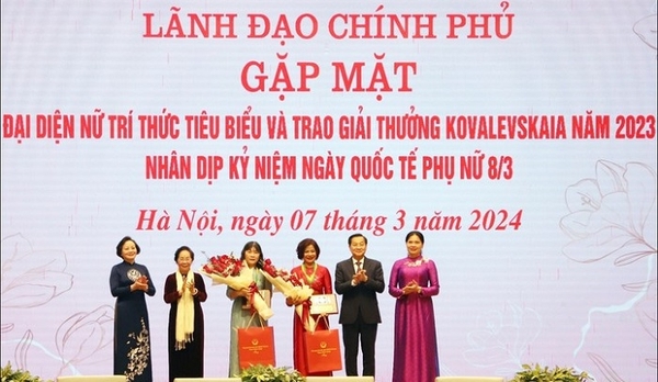 Trao Giải thưởng Kovalevskaia 2023