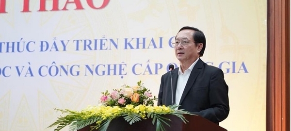 Hội thảo “Một số giải pháp thúc đẩy triển khai các chương trình KH&CN cấp quốc gia”