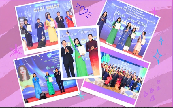 Những gương mặt tiêu biểu đoạt giải Cuộc thi Phụ nữ khởi nghiệp năm 2024