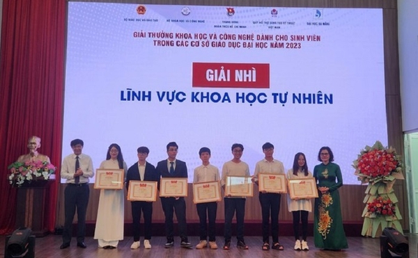 Giải thưởng khoa học và công nghệ dành cho sinh viên trong cơ sở giáo dục đại học năm 2023
