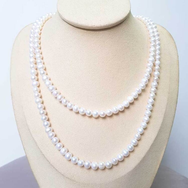 Chuỗi vòng cổ Ngọc trai thiên nhiên Cao cấp - SOPHIE PEARL (6-7ly) - CTJ0510