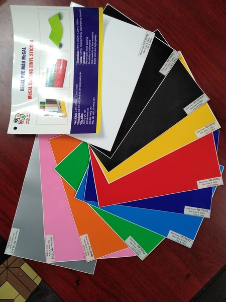 DECAL PVC MCCAL CẮT CHỮ, IN TEM XE CÔNG TY TNHH ĐẦU TƯ TM VÀ SX TÍN PHÁT